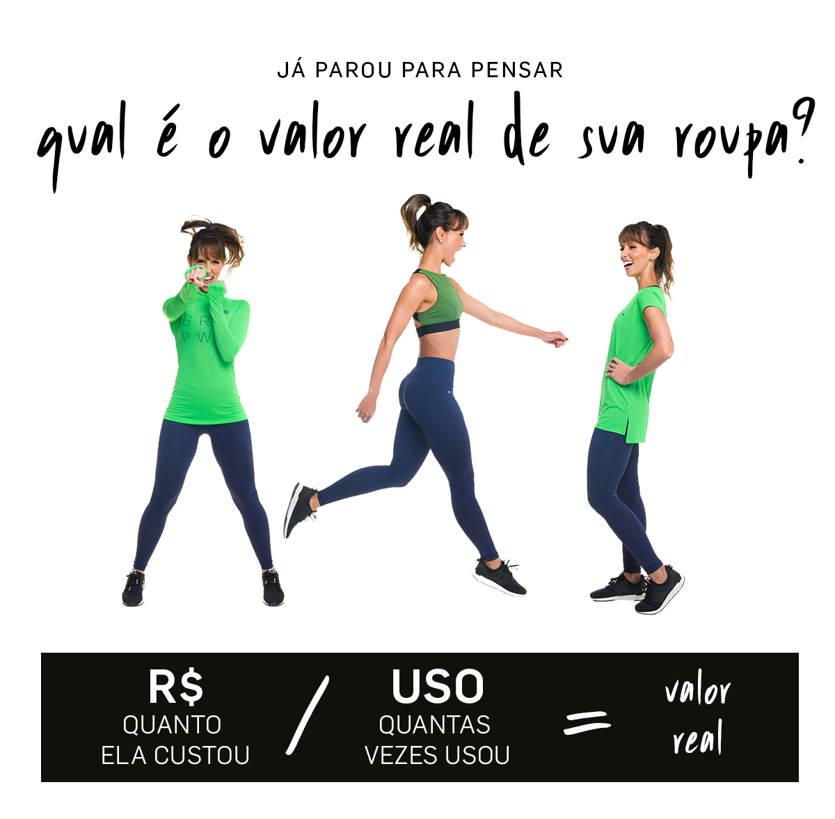 Qual é o valor real da sua roupa?